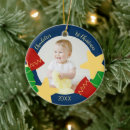 Search for ceramic star christmas tree decorations Green