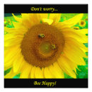 Search for bee happy posters Sunflower