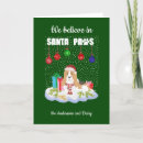 Search for hound christmas cards Cute
