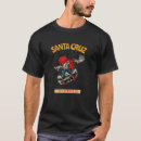 Search for skeleton skateboarding tshirts Santa