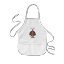 Search for thanksgiving turkey kids aprons cartoon
