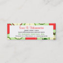 Search for half business cards Fruit