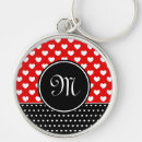 Search for red dot key rings Chic
