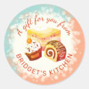 Search for desserts stickers Watercolor