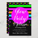 Search for crazy party invitations Glow in the dark