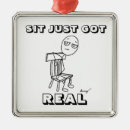 Search for stick christmas tree decorations Funny