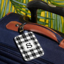 Search for plaid luggage tags Check