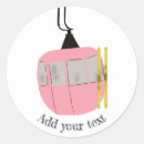Search for ski lift stickers Skier