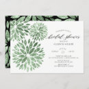 Search for dahlia bridal shower invitations Floral