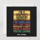 Search for senior citizens invitations Humour