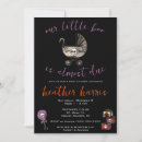 Search for goth baby shower invitations Black