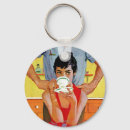 Search for glamour rounded key rings Red