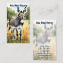Search for mule business cards Donkey