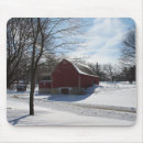 Search for barn in winter mousepads Snow
