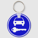 Search for automobile round key rings White