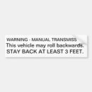 Search for manual bumper stickers Back