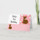 Search for baby first birthday cards Cute