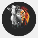 Search for lion and lamb stickers God