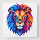 Search for geometric lion art Colourful