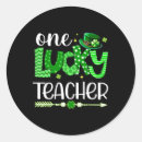 Search for lucky green stickers St patrick day