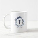 Search for blue botanical mugs Elegant