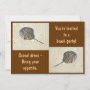 Search for crustaceans invitations Crab