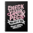 Search for breast cancer awareness notebooks October