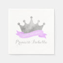 Search for princess napkins Girly