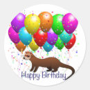 Search for ferret stickers Birthday