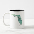 Search for map of florida mugs Sunshine state