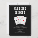 Search for casino seasonal invitations Las vegas