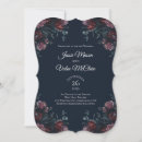 Search for maroon and navy wedding invitations Floral