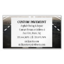 Search for asphalt paving business cards Pavement
