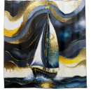 Search for sailboat shower curtains Watercolor