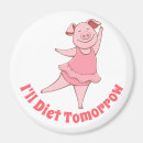 Search for dance humour magnets Pink