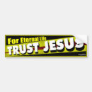Search for eternal life bumper stickers Gospel