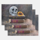 Search for head wrapping paper Skull