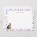 Search for tabby cards invites Brown tabby cat