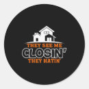 Search for funny realtor stickers Retro