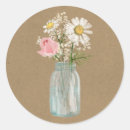 Search for rustic mason jar stickers Kraft paper