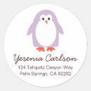 Search for purple penguin stickers Bird