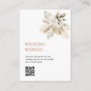 Search for boho wedding enclosure cards Pampas grass