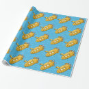 Search for submarine wrapping paper Blue