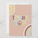 Search for hippie thank you cards Groovy baby shower