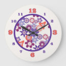 Search for fantasy clocks Floral