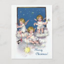 Search for three angels christmas cards Vintage