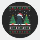 Search for black top hat stickers Merry christmas
