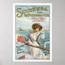 Search for vintage uk travel posters Illustration