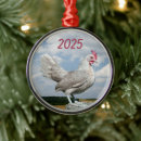 Search for hen christmas tree decorations Farm animals
