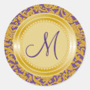Search for brocade stickers Gold